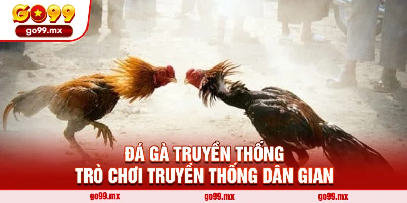 Đá gà truyền thống - Trò chơi truyền thống dân gian