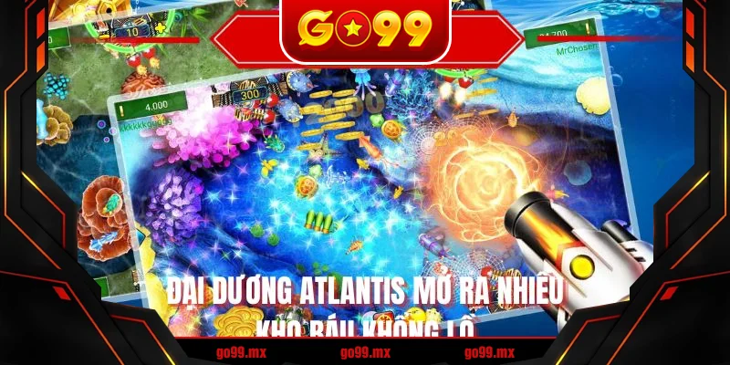 Đại dương Atlantis mở ra nhiều kho báu khổng lồ Đại dương Atlantis mở ra nhiều kho báu khổng lồ